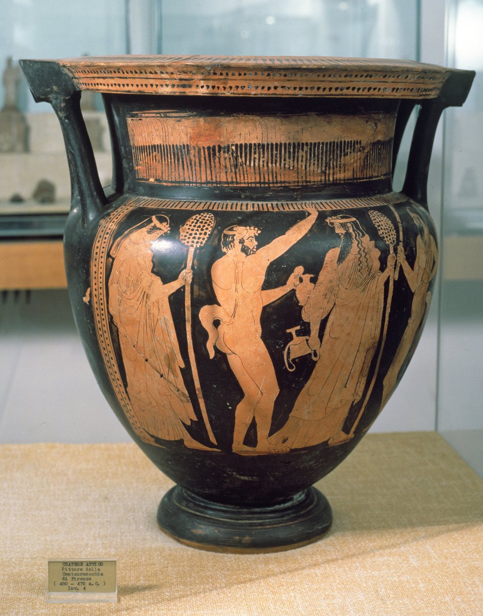 Black-Figure Krater, by the Painter of the Centaurs, c.480-470 BC by Unbekannt Unbekannt