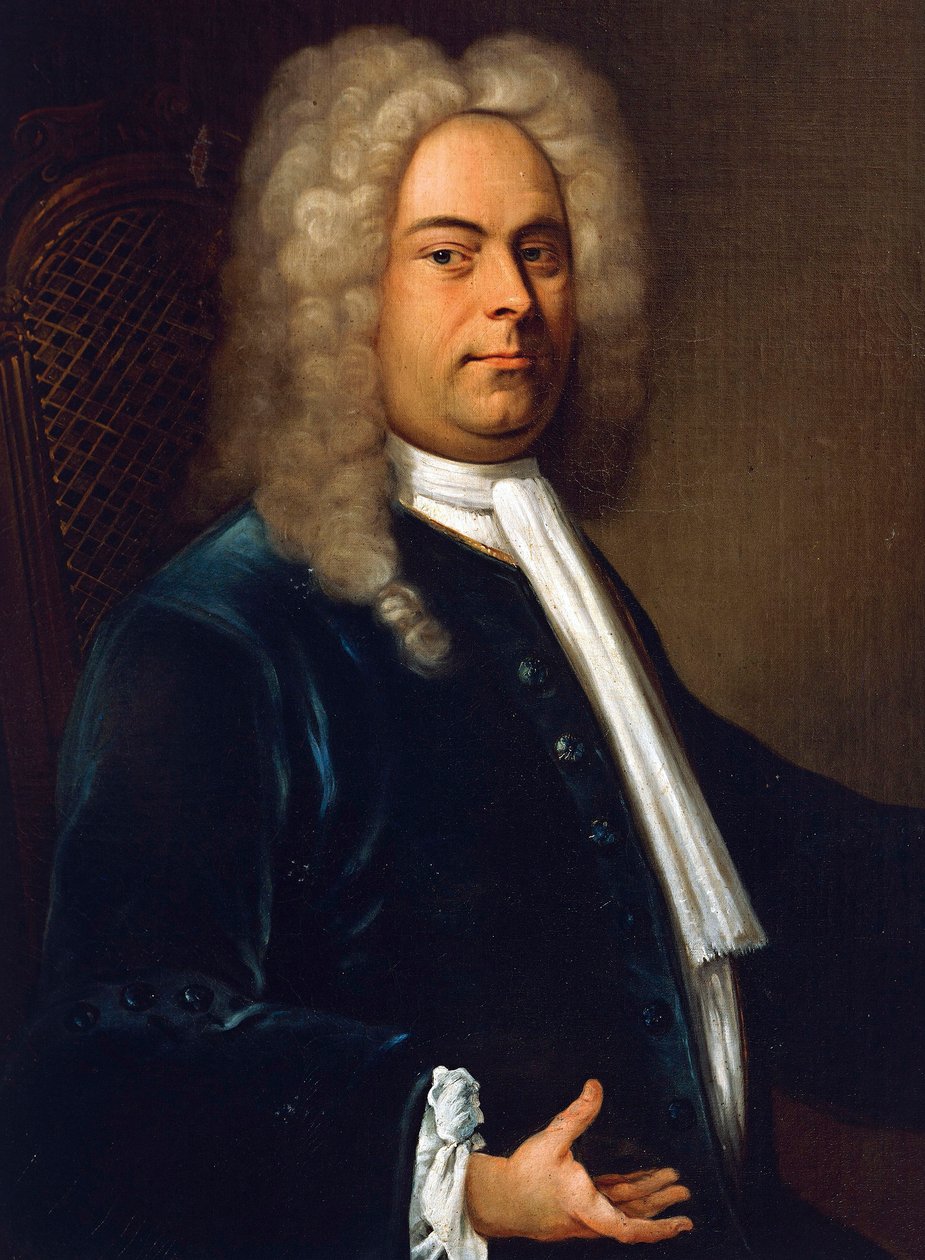George Frideric Handel (detail) by Unbekannt Unbekannt