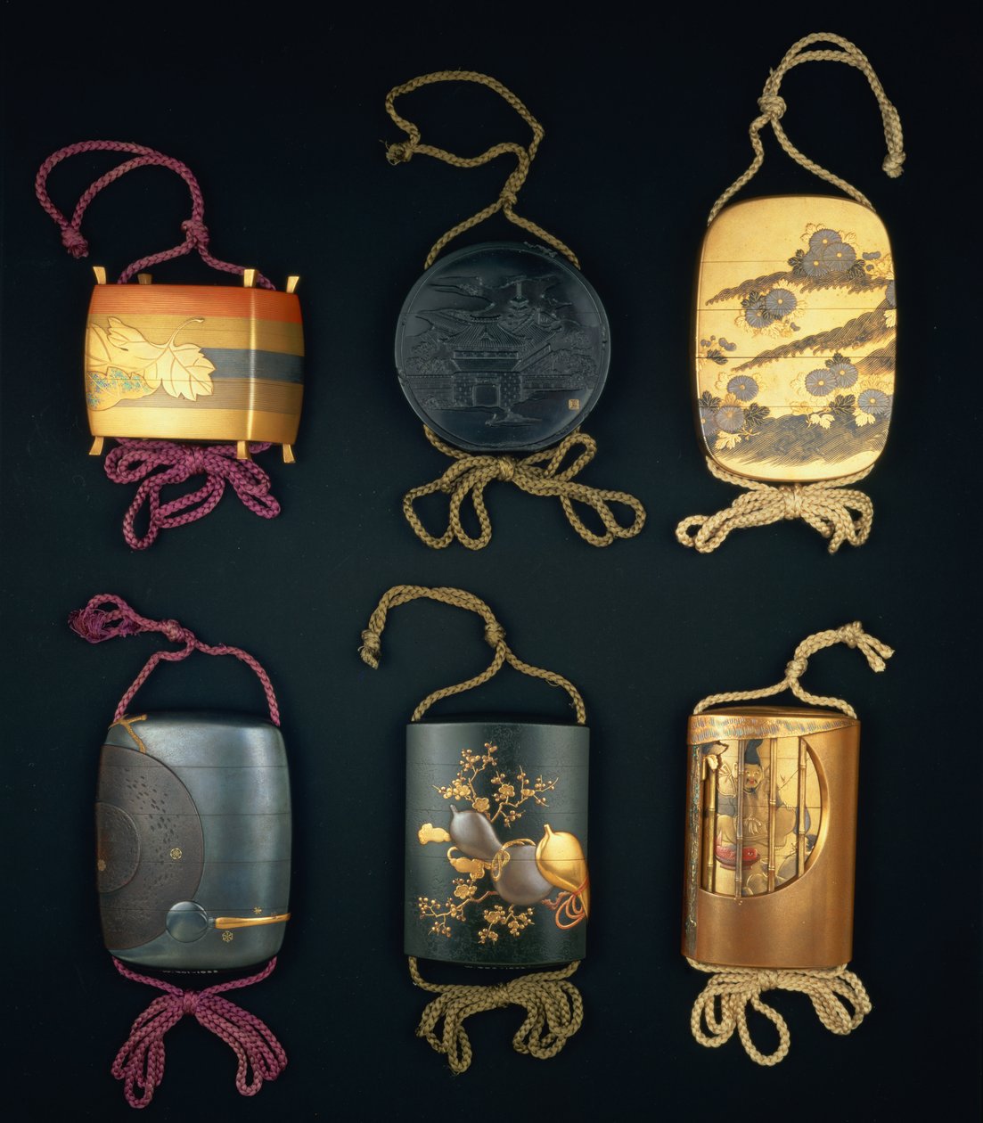 Inro Cases, 19th century by Unbekannt Unbekannt