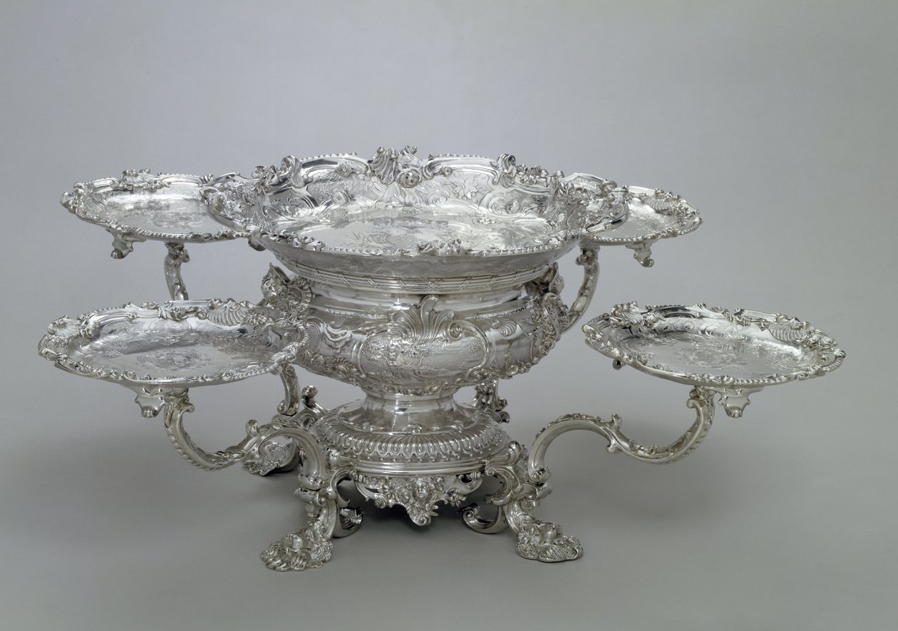 Newdegate centrepiece by Paul de Lamerie, 1743 by Unbekannt Unbekannt