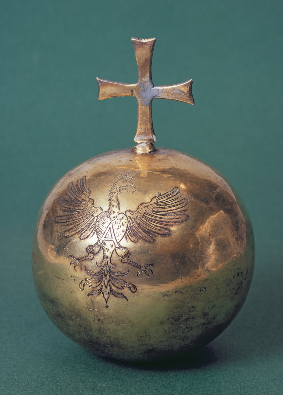 Orb of Queen Anne Jagiellon, ordered by Queen Anne as part of her coronation regalia, c.1572 by Unbekannt Unbekannt