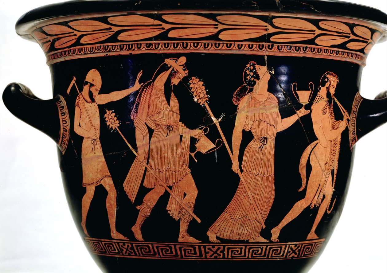 Dionysiac Procession (detail) by Unbekannt Unbekannt