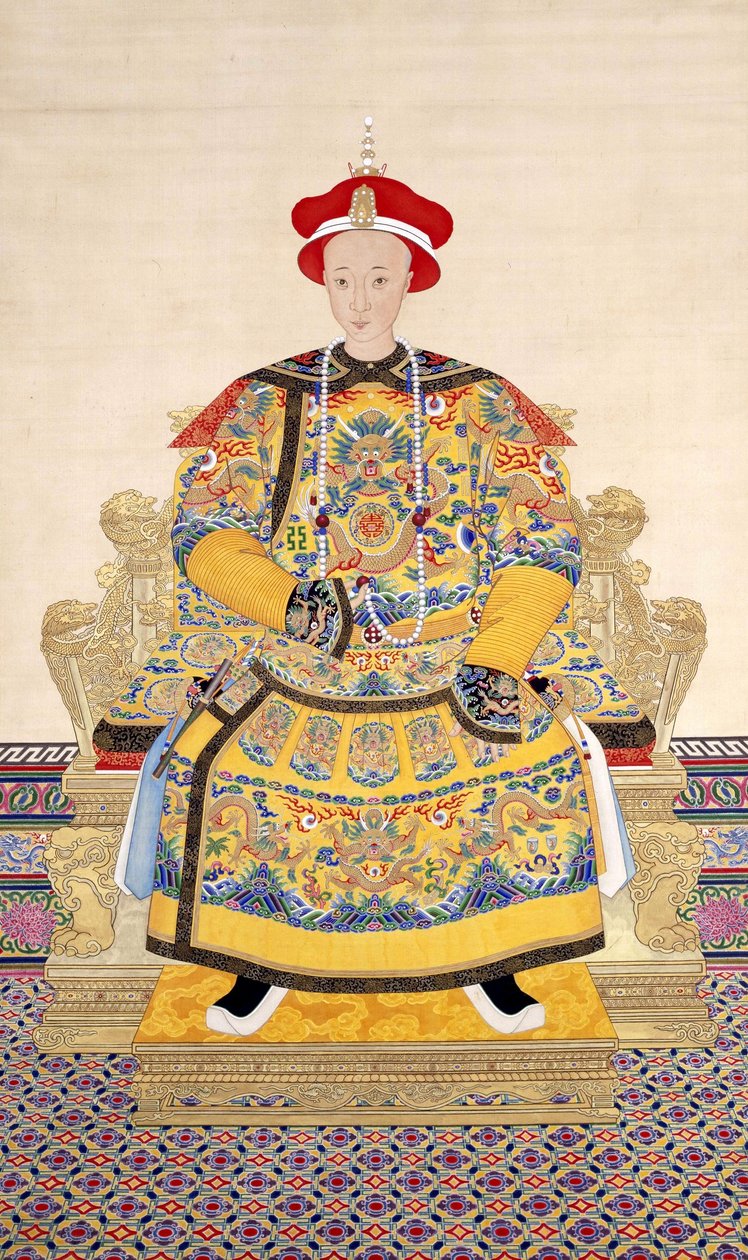 Emperor Tongzhi by Unbekannt Unbekannt