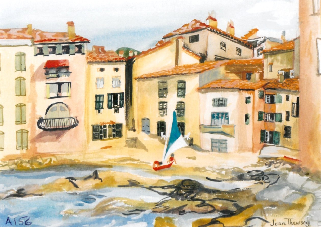Saint-Tropez, the Bay by Unbekannt Unbekannt