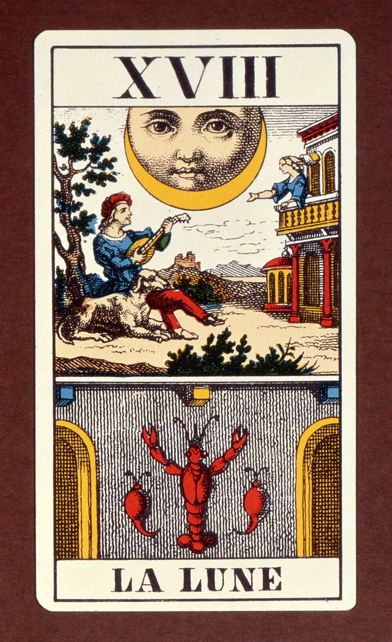 The Sun, French Tarot Card, 19th Century by Unbekannt Unbekannt