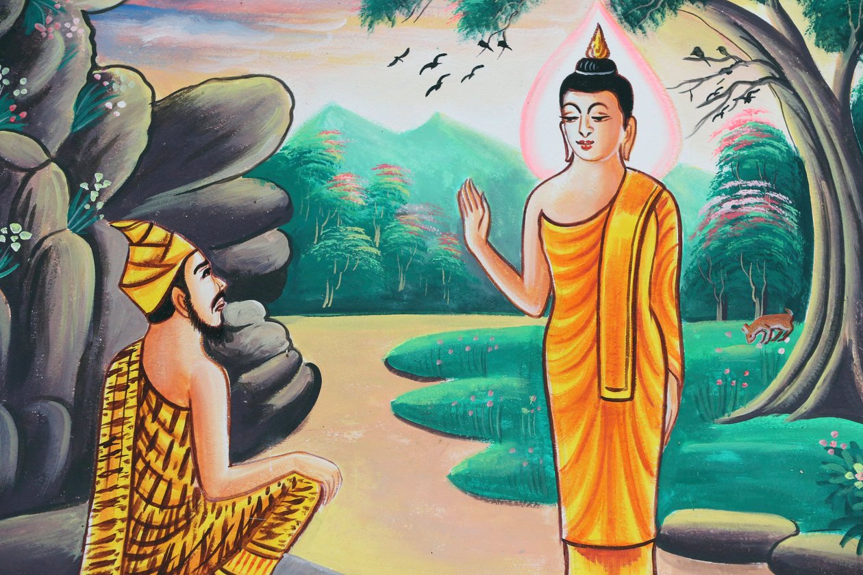 Painting Depicting the Life Story of Shakyamuni Buddha, Kasi, Laos, 2015 by Unbekannt