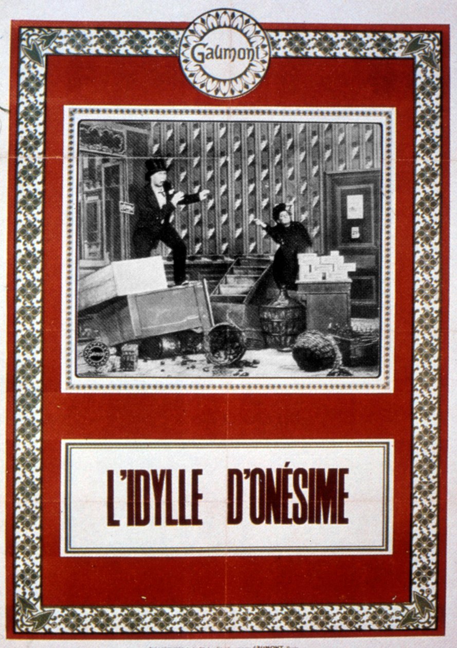Poster of the film The Idylle of Onesime 1912 by Unbekannt
