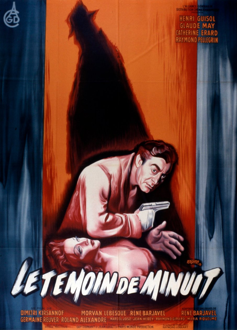 Poster of the film The Midnight Witness by Dimitri Kirsanoff 1953 by Unbekannt