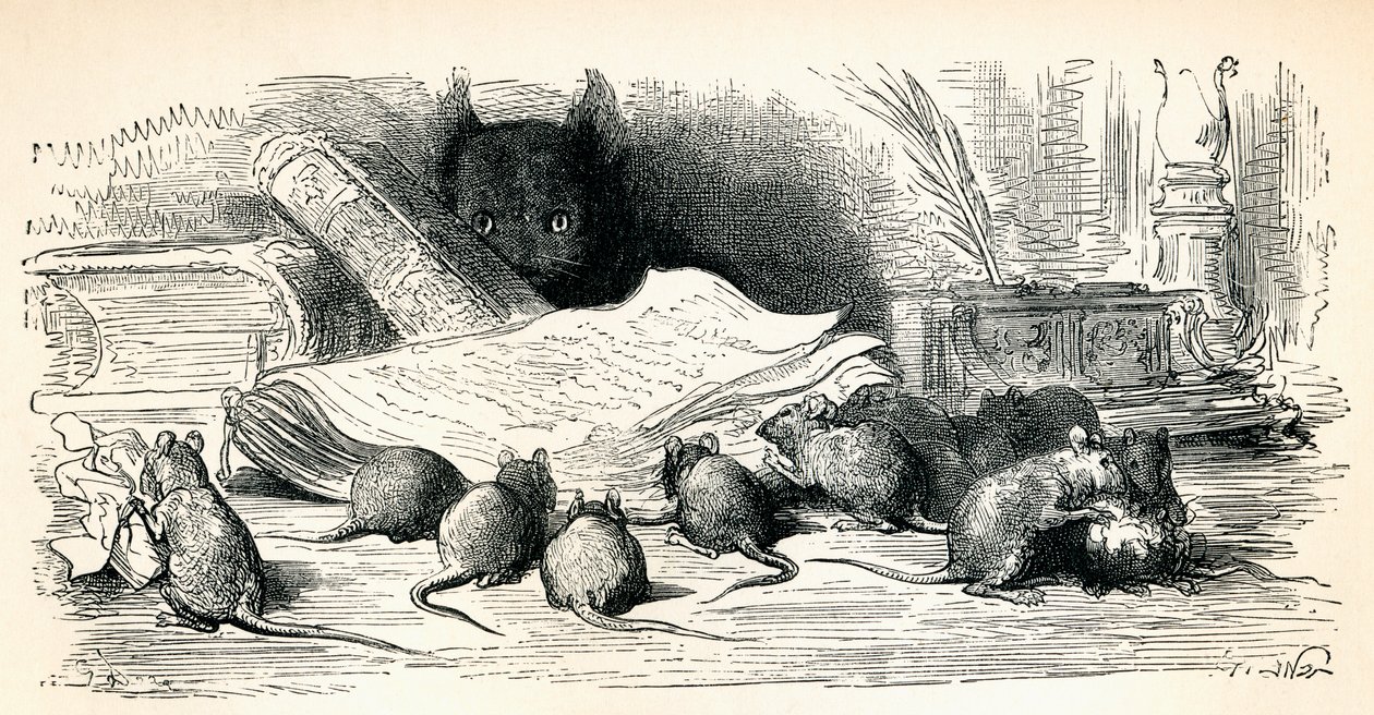After a work by Gustave Dore from 