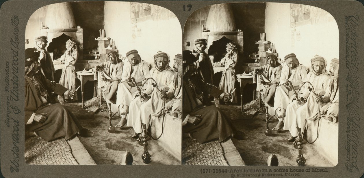 Arab Men at Leisure by Unbekannt