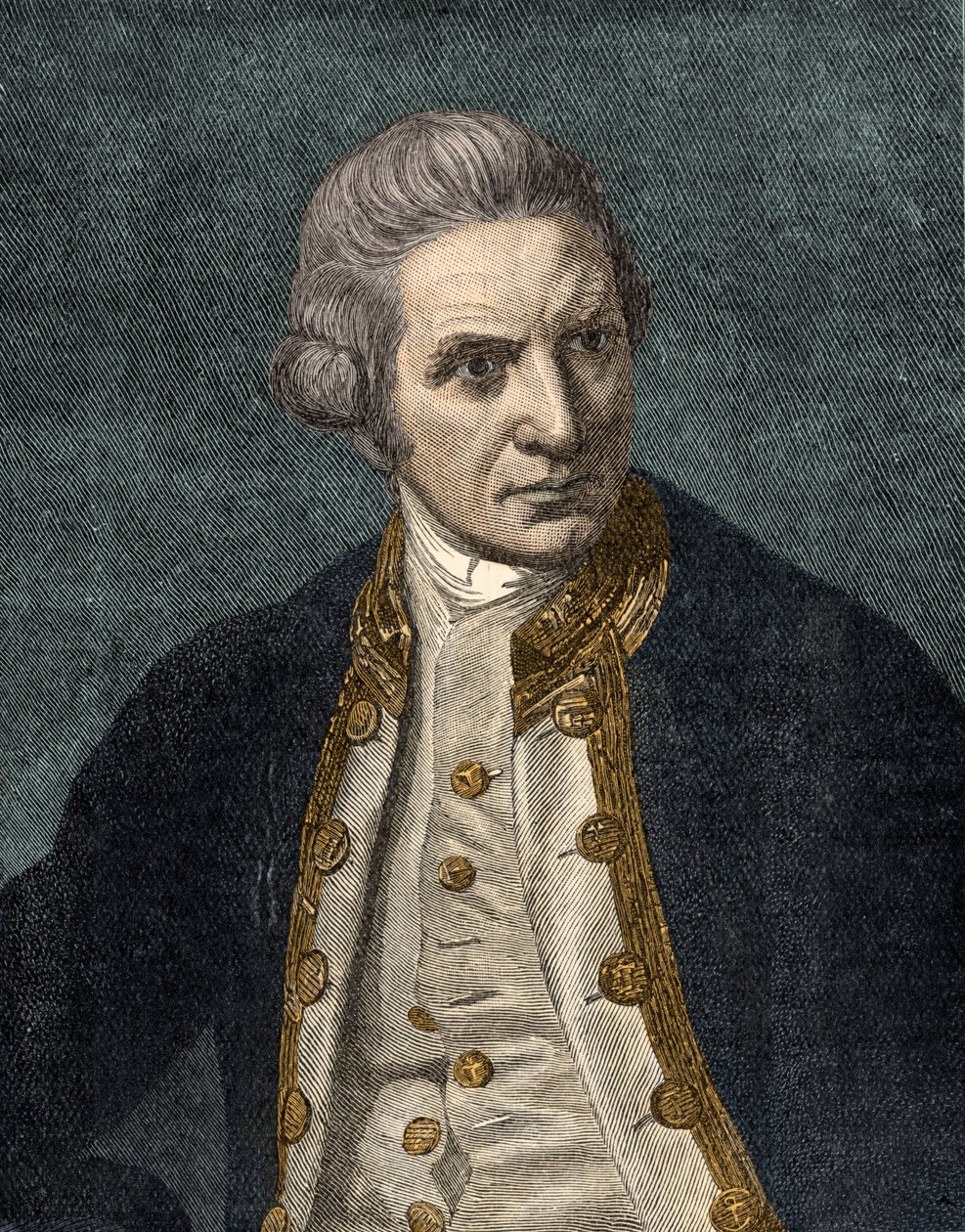 Captain James Cook (portrait) by Unbekannter Künstler
