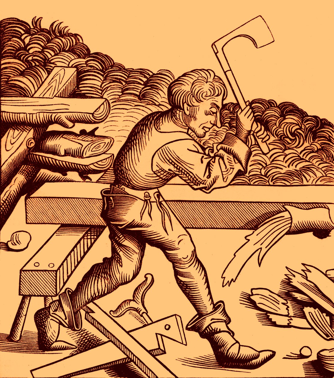 Carpenter by Unbekannter Künstler