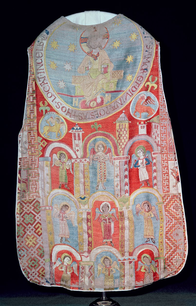 Chasuble from the Convent of Goess, Styria, part of the famous pontifical set, the 