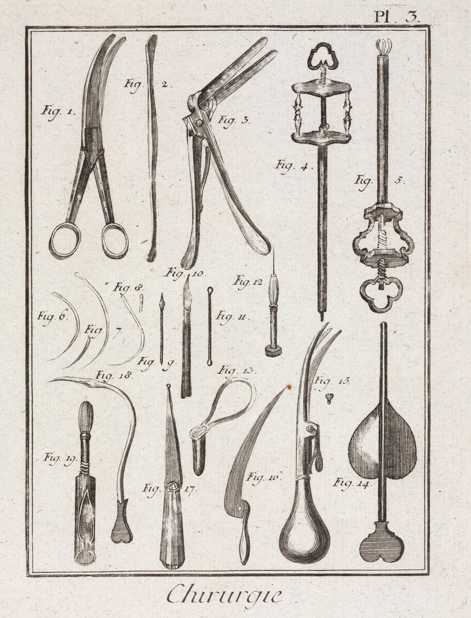 Early-Modern Surgical instruments by Unbekannt