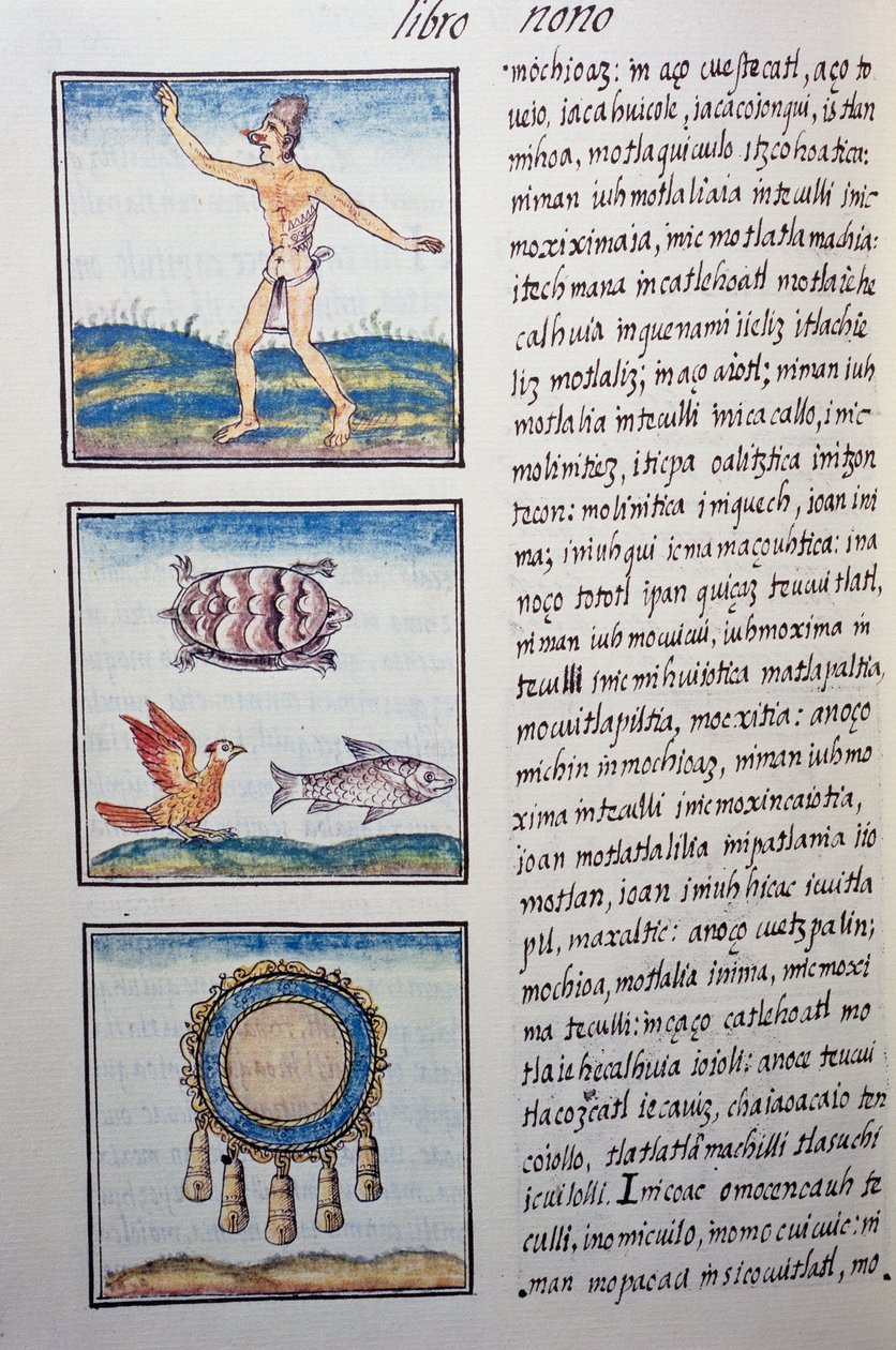 Goldsmith, Page from the Florentine Codex by William M. Timlin