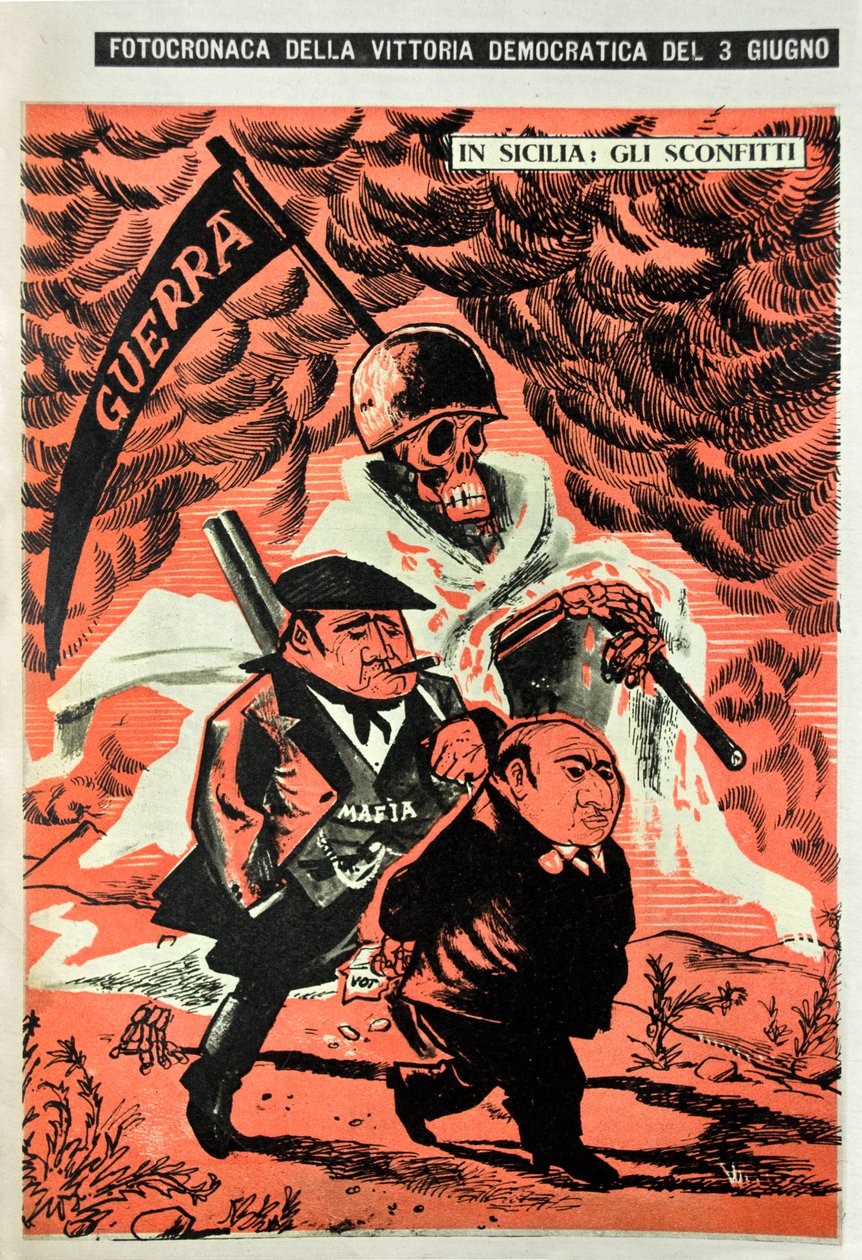 In Sicily: The Defeated by Alec Hunter