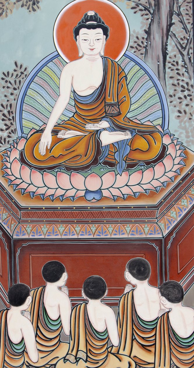 Life of Buddha: Teaching the Noble Truths, Seoul, South Korea by Unbekannt