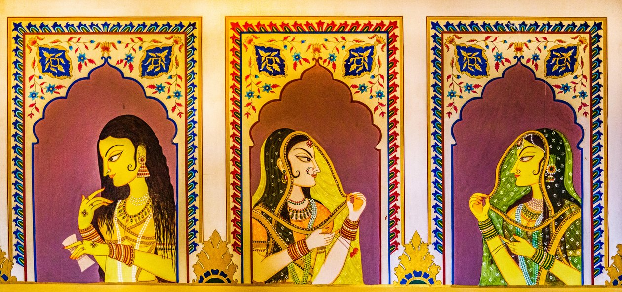 Miniature Painting, Arts and Crafts in Rajasthan, India by Unbekannter Künstler