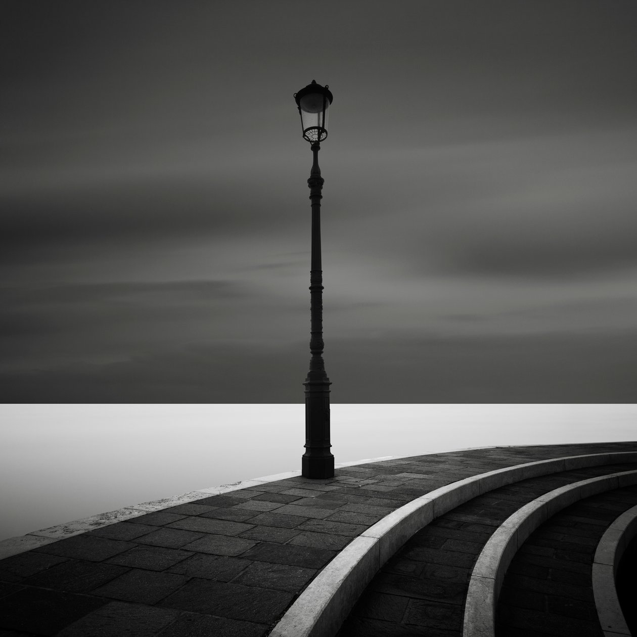 Moonlight, Burano, Italy, 2014 by Leopold Blonder