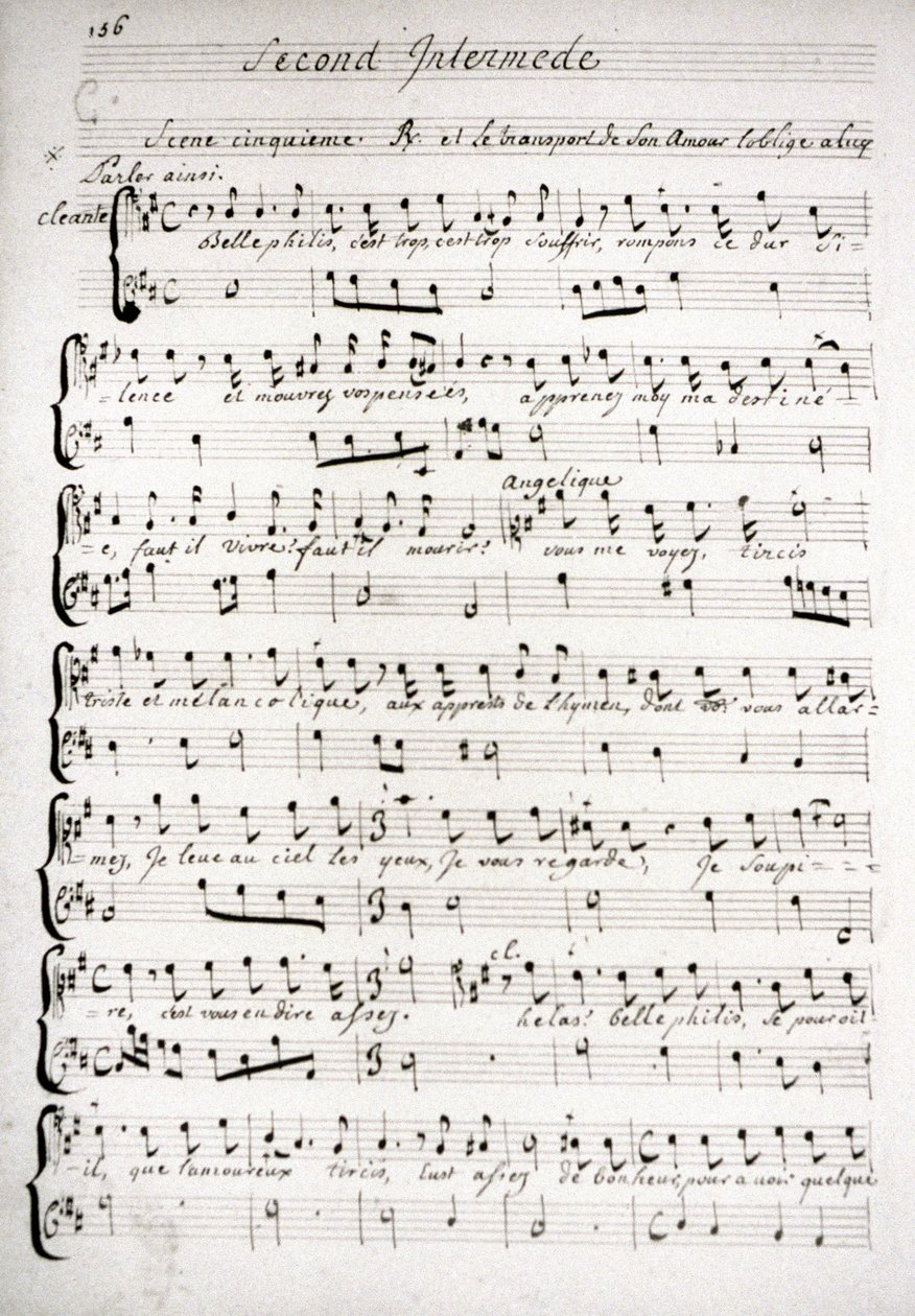 Music score of The Imaginary Invalid by Unbekannter Künstler