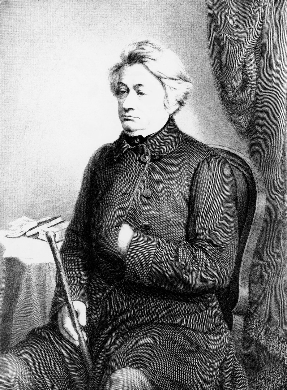 Portrait of Adam Bernard Mickiewicz, Polish poet, playwright, essayist, and political activist by William M. Timlin