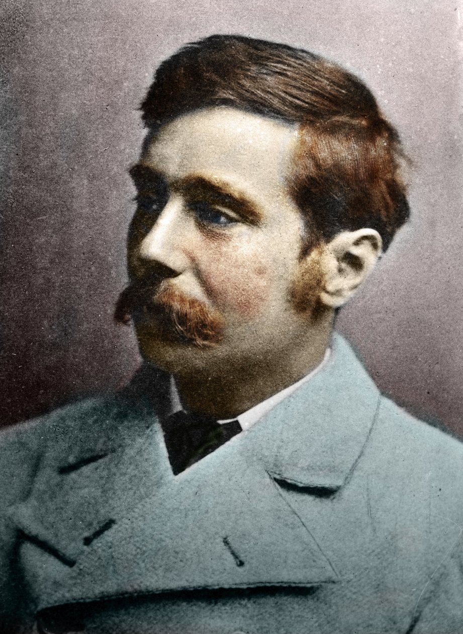 Portrait of H.G. Wells, circa 1890-1895 by 