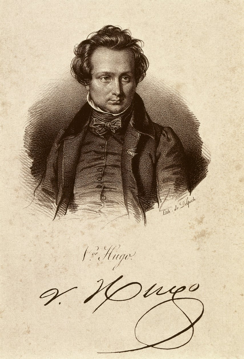 Portrait of Victor Hugo by Unbekannter Künstler