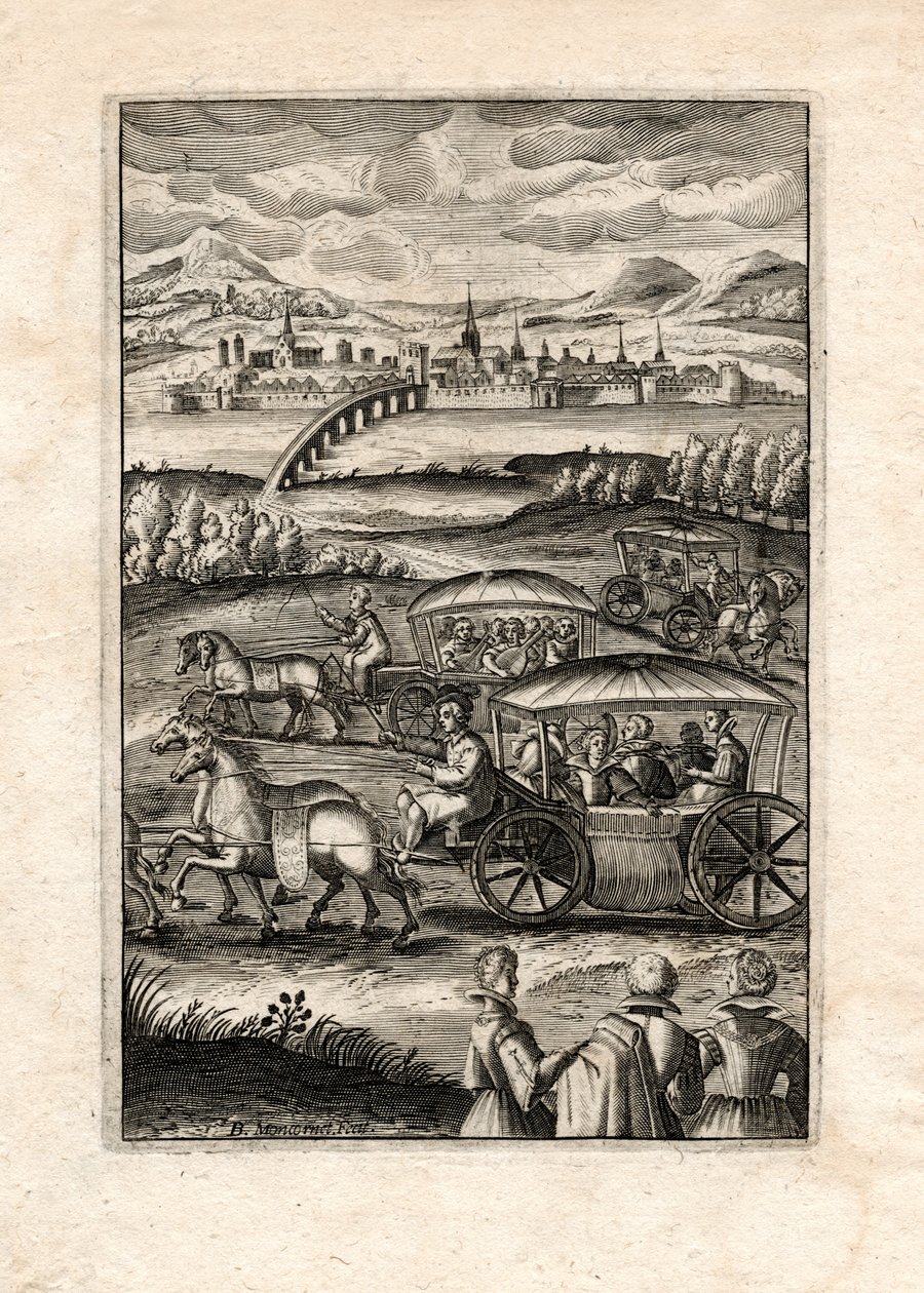 Procession with Lutenists, Paris, c.1650 by Unbekannter Künstler