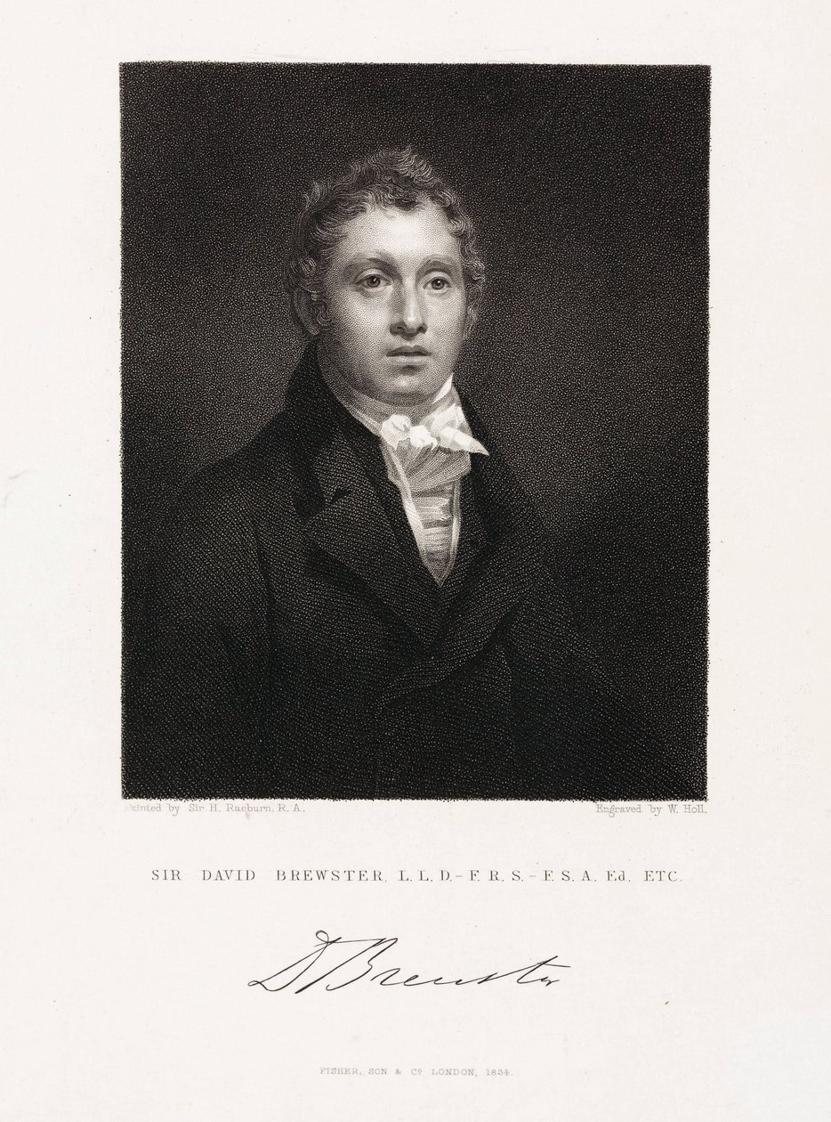 Sir David Brewster, Scottish Physicist by Unbekannt