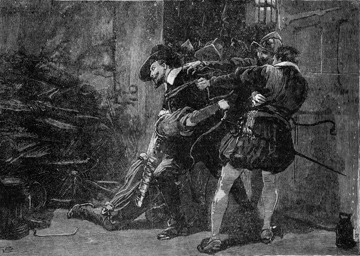 The Arrest of Guy Fawkes by Unbekannter Künstler