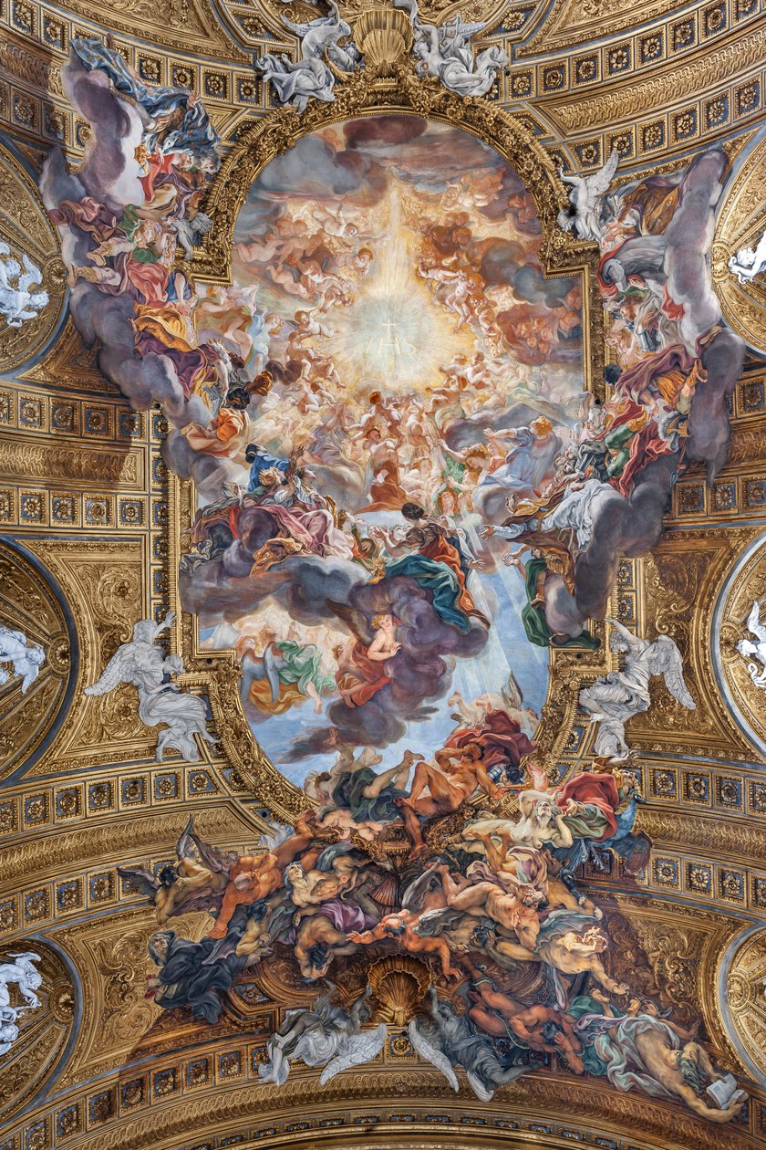 View of the Vault of the Nave with 