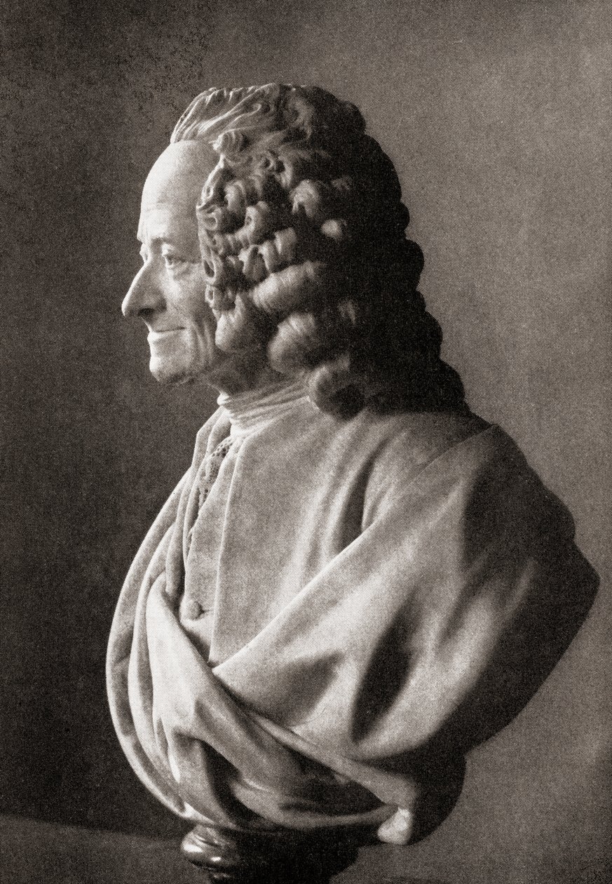 Voltaire, from The Story of Philosophy, published 1926 by Unbekannt