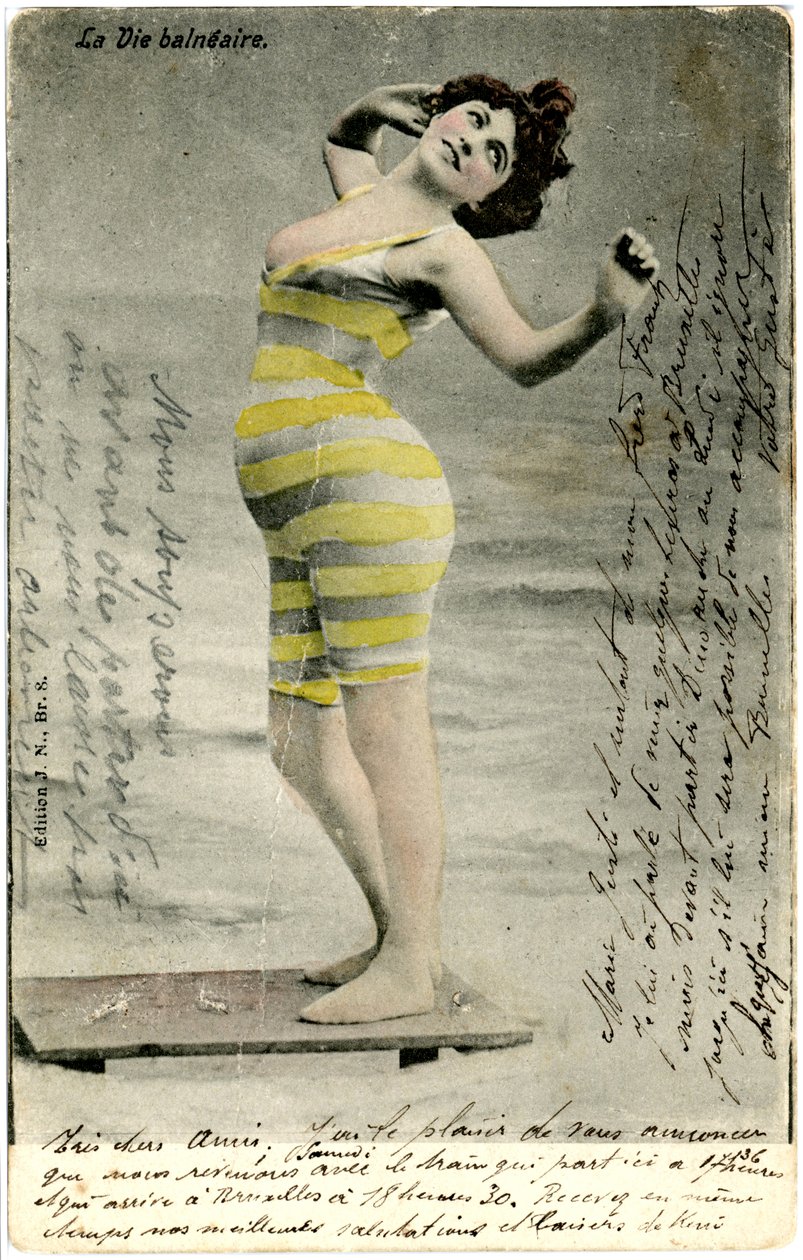 Woman in Swimsuits, c. early 1900s by Alec Hunter
