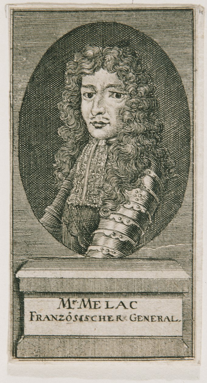 General Ezéchiel du Mas Comte de Mélac by Unbekannter Stecher