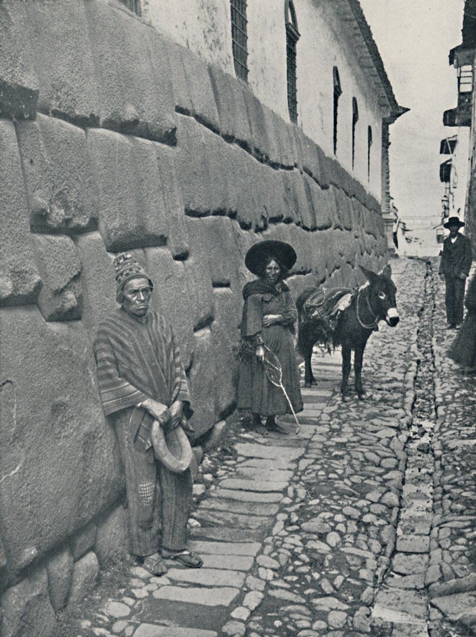 Inca Masonry, Cuzco by Underwood and Underwood