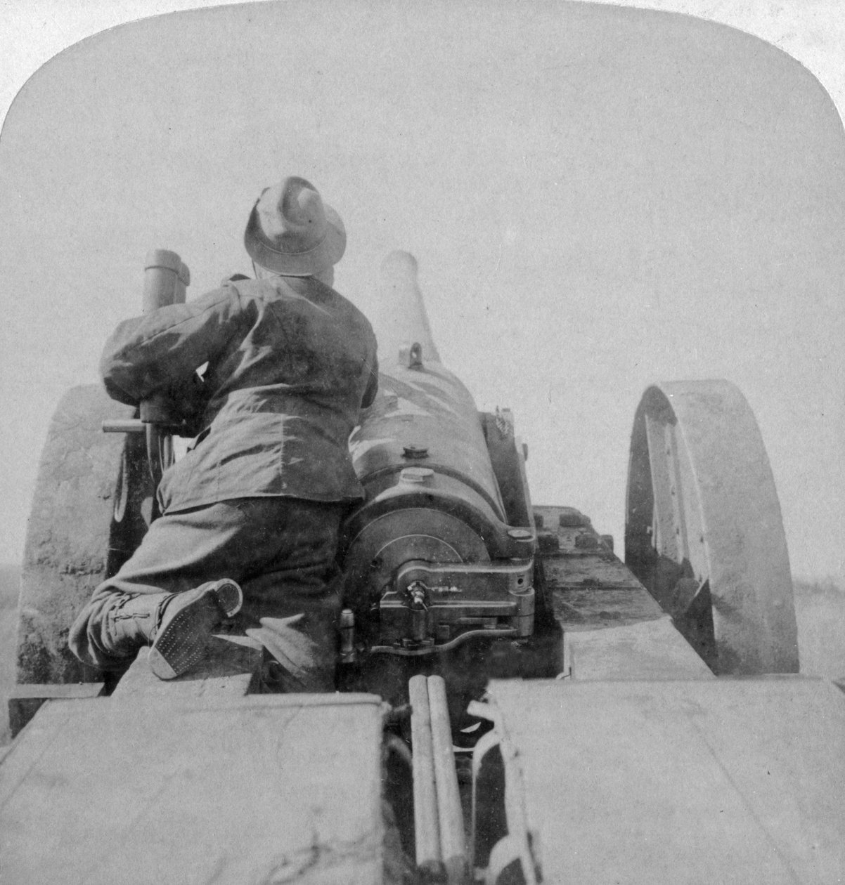Training one of HMS Monarch