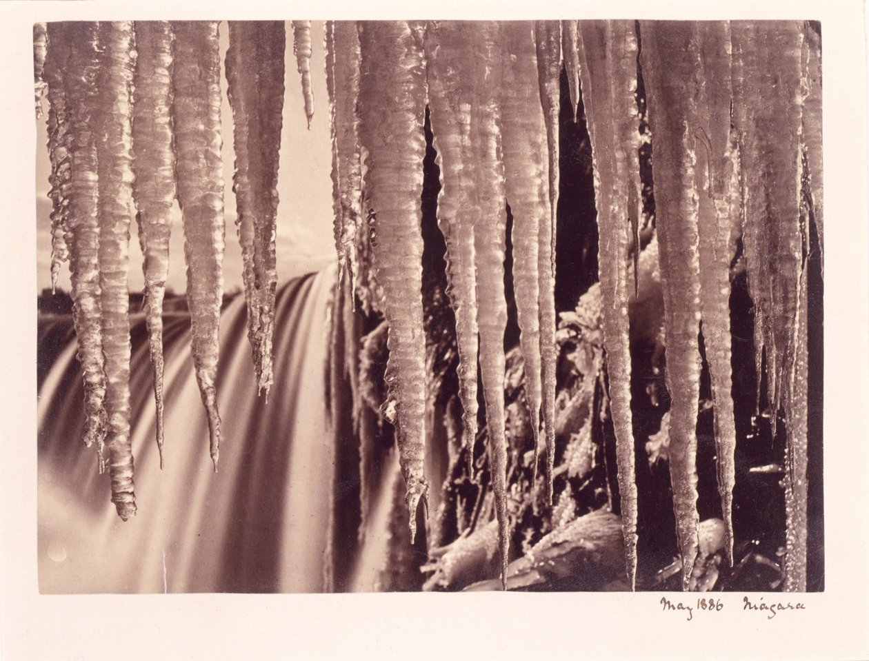 Icicles, Niagara by Unidentified
