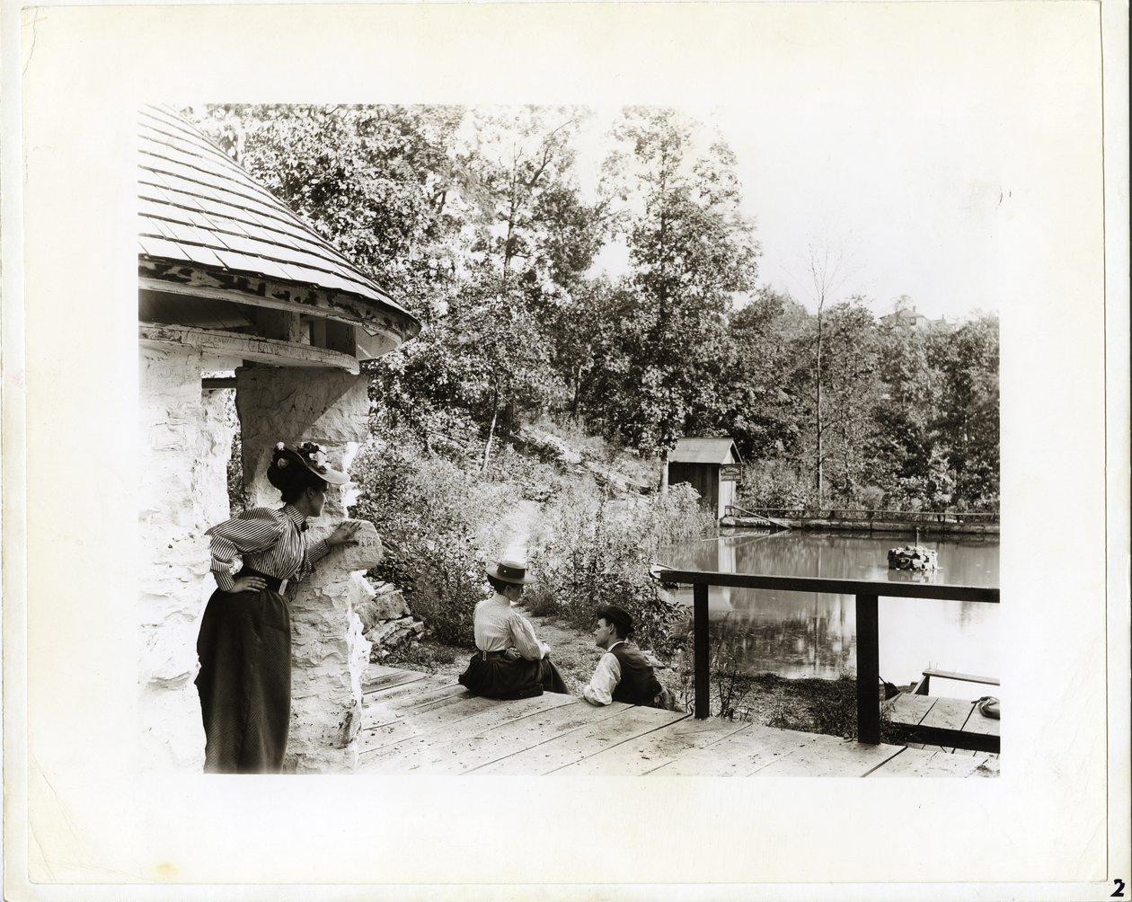 Group at Spring Lake Park, East of Fenton, Missouri by Unknown