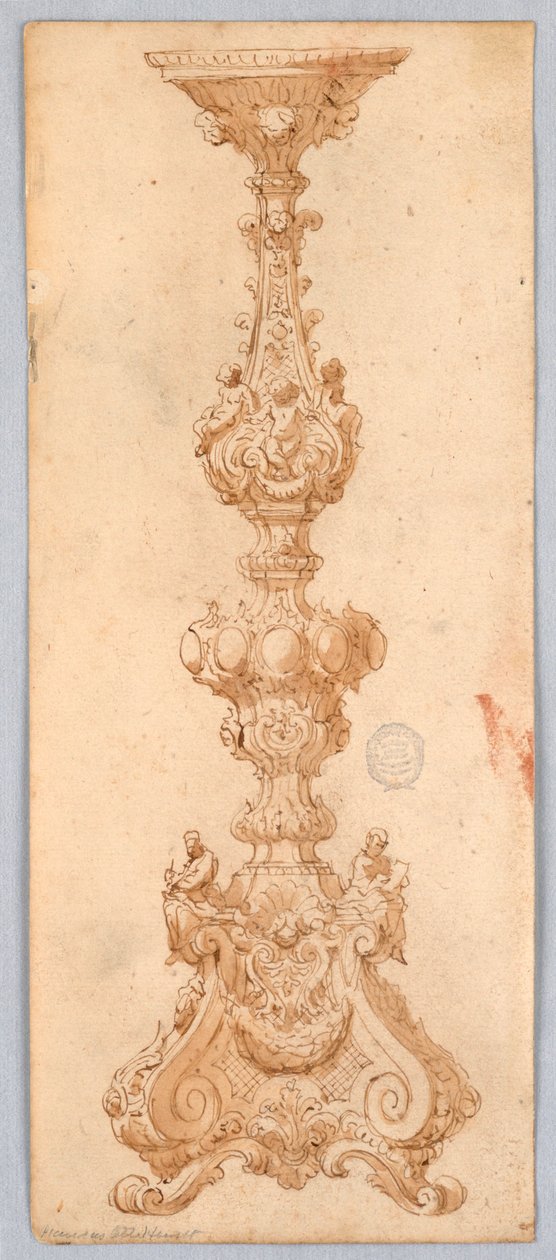 Design for a Candelabra by Unknown