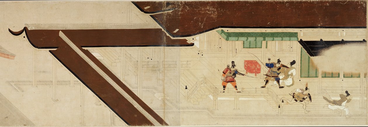 Illustrated Tale of the Heiji Civil War (Scroll of the Imperial Visit to Rokuhara) by Unknown