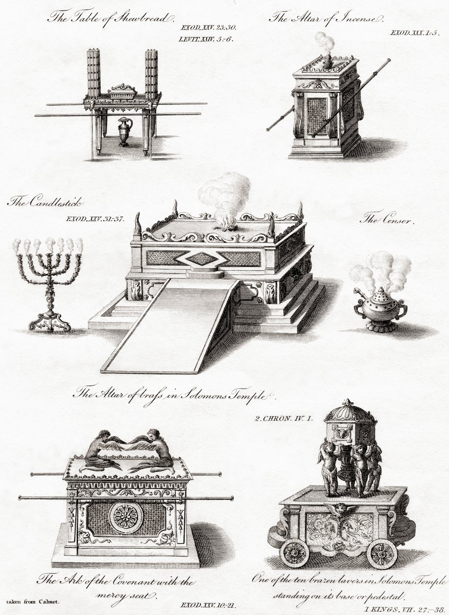 Old Testament Religious Artifacts by Unbekannt Unbekannt