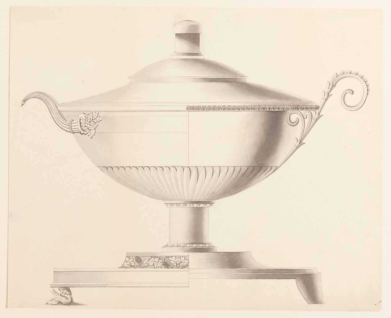 Design for a Tureen with Alternate by Unknown