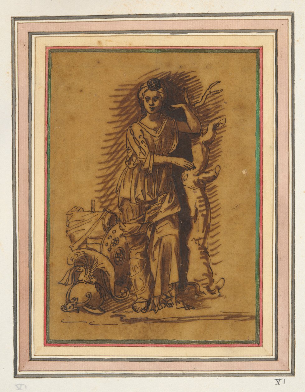Allegorical Female Figure by Unknown