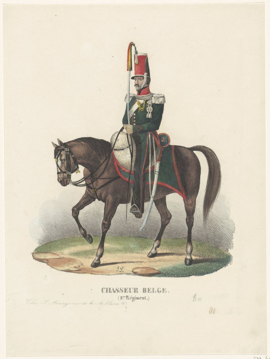 Belgian Volunteer Hunter, 1830 by Unknown