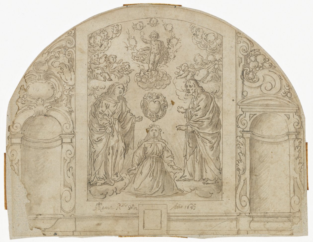 Design for a Frontispiece by Unknown