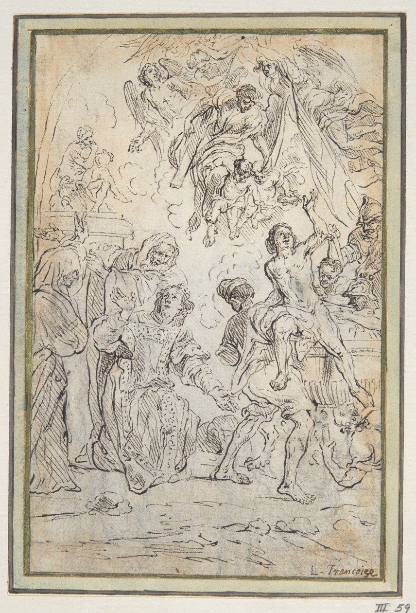 Martyrdom of St. John the Baptist and St. Lawrence by Unknown