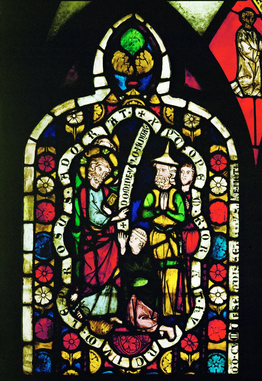 A Man Suffering from Palsy Adores Christ and is Healed by Unknown Artist