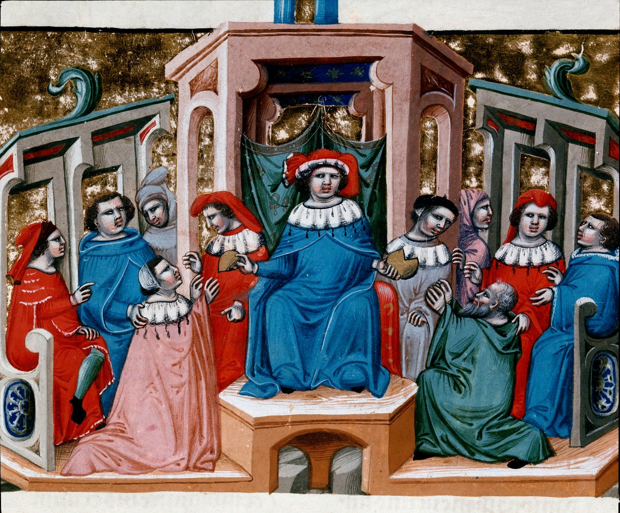 Allegory of the Law taken from the Justinian Code by Unknown artist