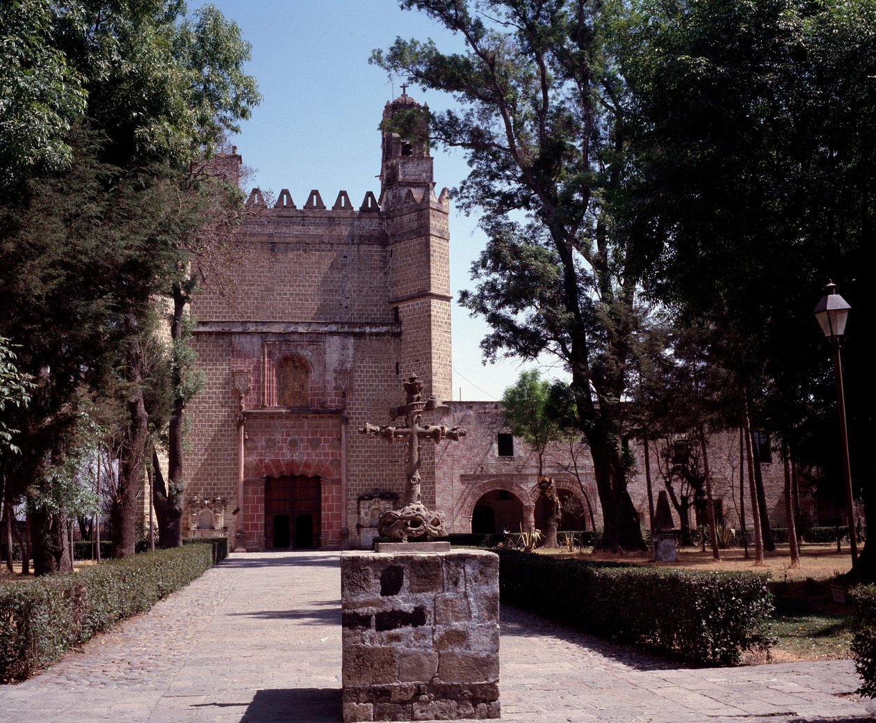 Art of Mexico: View of the Augustinian Convent by Unknown artist