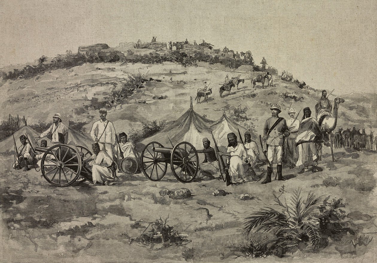 Battery of Federico Ciccodicola, Eritrea by Unknown Artist